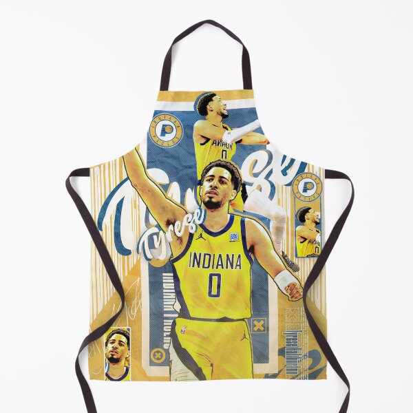 Item preview, Tyrese Haliburton Indiana Pacers Cinematic Basketball Technical Poster designed and sold by Shopunte.