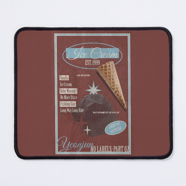 Item preview, yeonjun "ice cream" poster designed and sold by kayzrose.