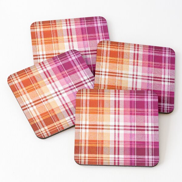Item preview, PRIDE / TRIBE TARTAN - ✨LESBIAN PRIDE TARTAN✨  designed and sold by WheelieGdArt.