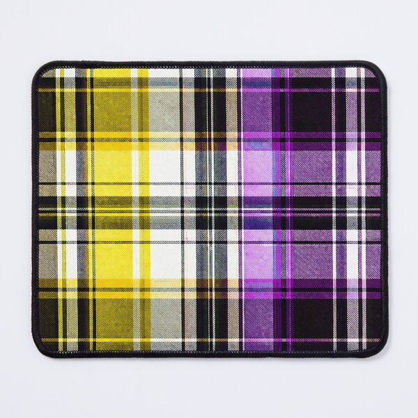 Item preview, PRIDE / TRIBE TARTAN - ✨NONBINARY PRIDE FLAG✨  designed and sold by WheelieGdArt.