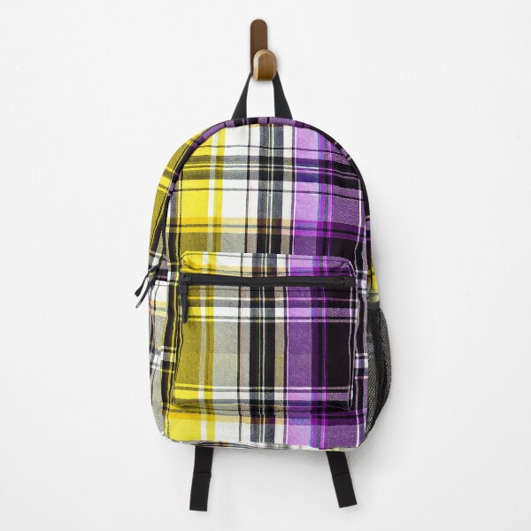 Item preview, PRIDE / TRIBE TARTAN - ✨NONBINARY PRIDE FLAG✨  designed and sold by WheelieGdArt.