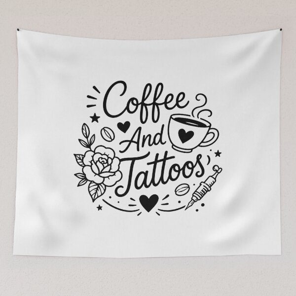 Item preview, Coffee And Tattoos designed and sold by gunaone-design.