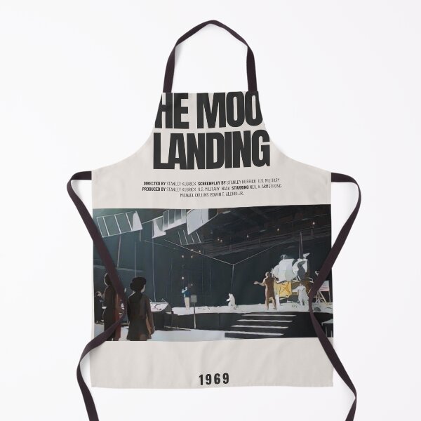 Item preview, The Fake Moon Landing Conspiracy Original Custom Vintage Movie Poster Wall Art designed and sold by Cool Robot Bro..