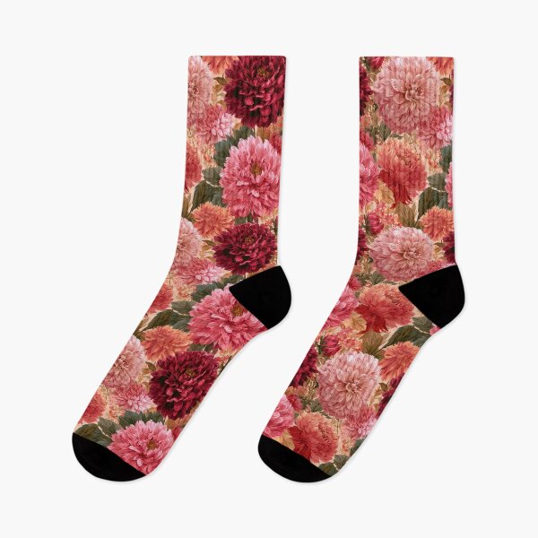 Item preview, Soft Dahlias Print - Flower Floral Pattern  - Christmas Gifts For Men designed and sold by RoyalStarsPatts.