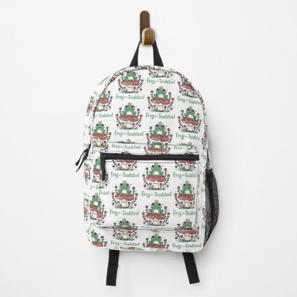 Item preview, Frog King On A Toadstool Mushroom designed and sold by Traveldrawings.
