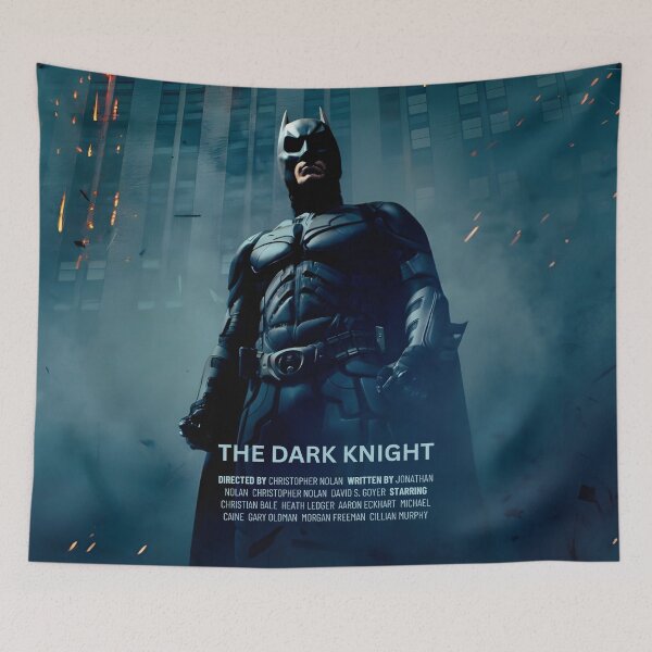Item preview, The Dark Knight Batman Original Custom Vintage Movie Poster Wall Art designed and sold by Cool Robot Bro..