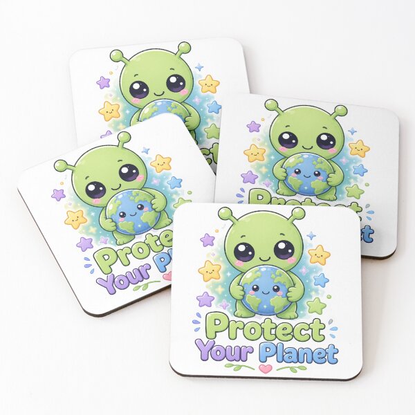 Item preview, Alien Holding Earth Protect Your Planet designed and sold by Ruamid.