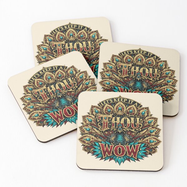Item preview, Let’s Keep It a Thou-Wow Shirt for Peacock Lovers & Bold Women designed and sold by POD DYNASTY | Original Print On Demand T-Shirt Graphics.