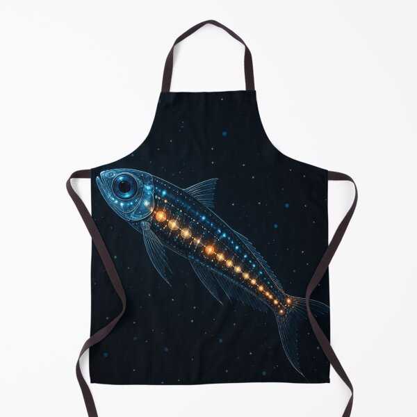 Item preview, Bioluminescent Lanternfish | Deep Sea Glow Ocean Illustration designed and sold by @SHINTOSARTSTORE.