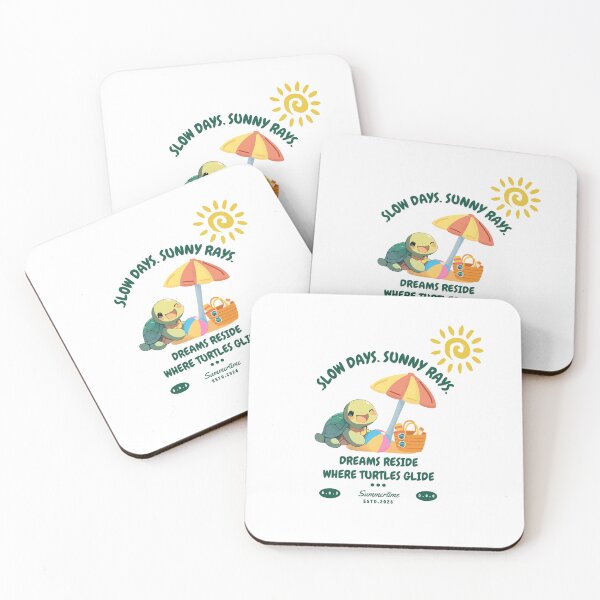 Item preview, Cute Summer Turtle Beach Design designed and sold by AmalHelmiLab.