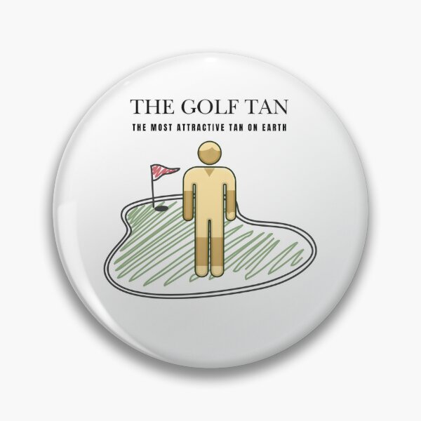 Item preview, The Golf Tan Funny Golfer Design designed and sold by QuietTeeClub.