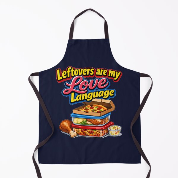 Item preview, Leftovers Are My Love Language Funny Thanksgiving Food Pun designed and sold by DeliaDesignsCo.