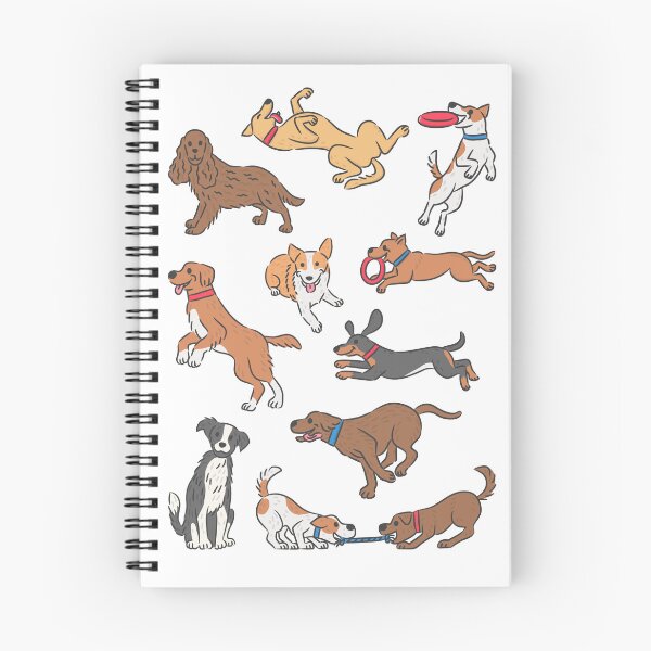 Item preview, Playful Dogs and Happy Puppies Pattern. designed and sold by monkik.