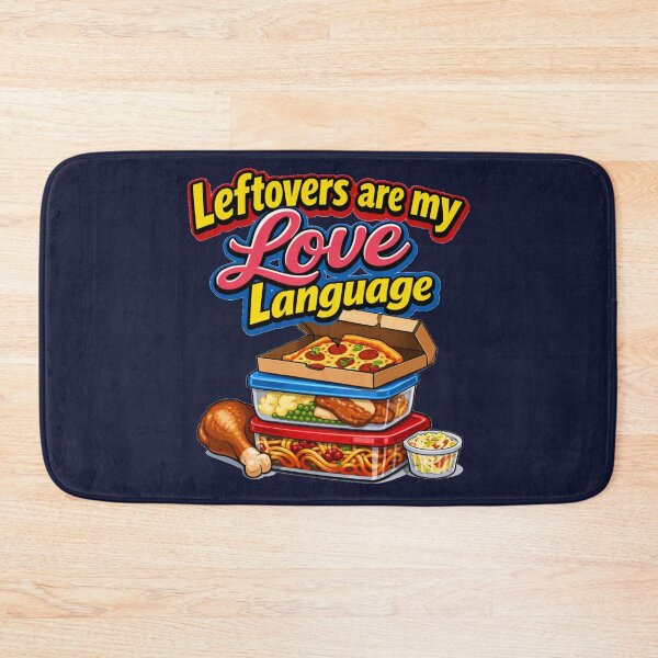 Item preview, Leftovers Are My Love Language Funny Thanksgiving Food Pun designed and sold by DeliaDesignsCo.