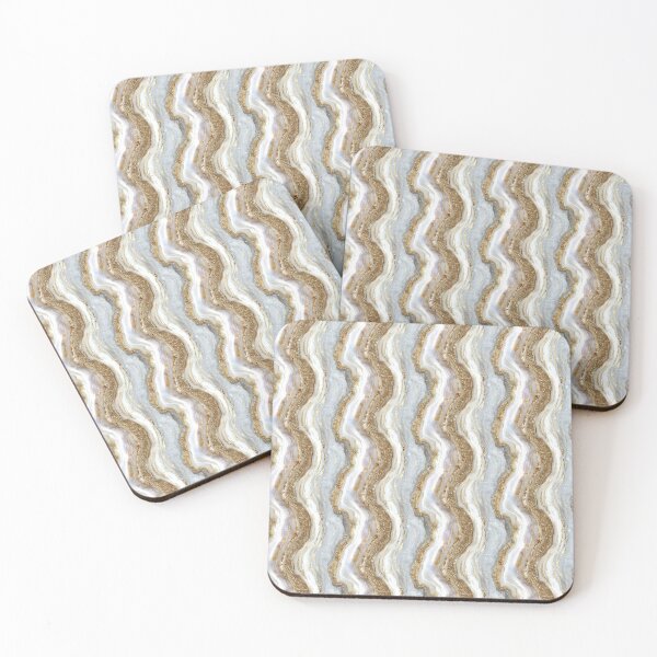 Item preview, White and Gold Marble Pattern  designed and sold by LouieVanille.