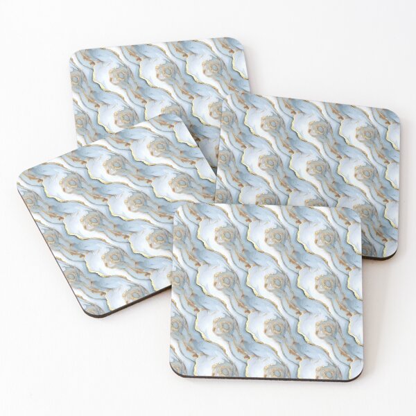 Item preview, White and Gold Marble Pattern  designed and sold by LouieVanille.
