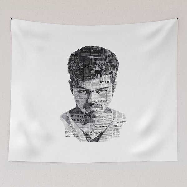 Item preview, Thalapathy Vijay Kaththi Newspaper Portrait Art designed and sold by Fashvora.