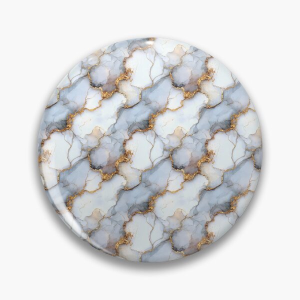 Item preview, White and Gold Marble Pattern  designed and sold by LouieVanille.