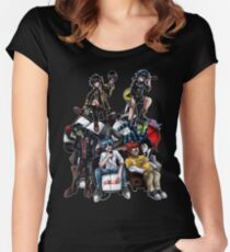 Gorillaz Women's Fitted Scoop T-Shirt