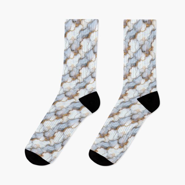 Item preview, White and Gold Marble Pattern  designed and sold by LouieVanille.