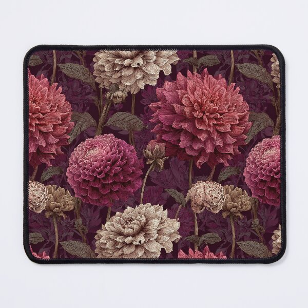 Item preview, Artistic Dahlias Flower - Flower Garden Pattern - Dads Day Gifts designed and sold by RoyalStarsPatts.