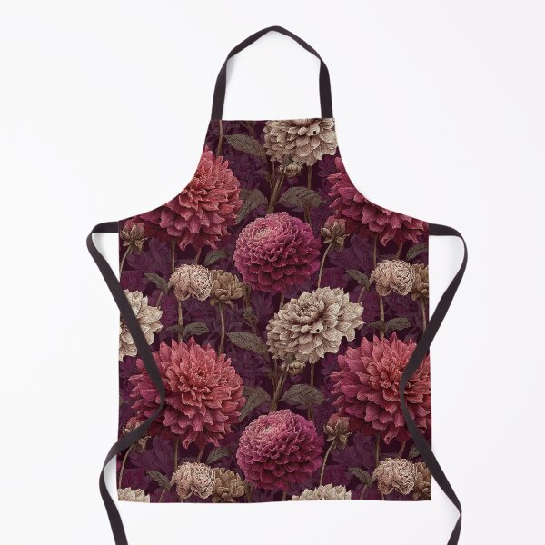 Item preview, Artistic Dahlias Flower  - Flower Garden Pattern  - Dads Day Gifts designed and sold by RoyalStarsPatts.