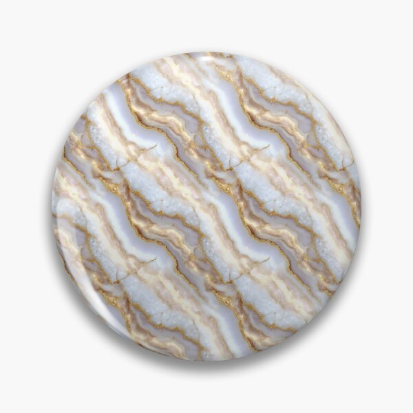 Item preview, White and Gold Marble Pattern  designed and sold by LouieVanille.