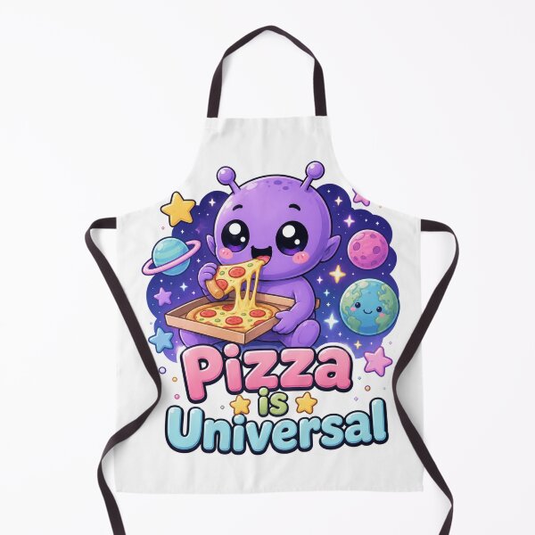 Item preview, Cheesy Alien Pizza Lover designed and sold by Ruamid.