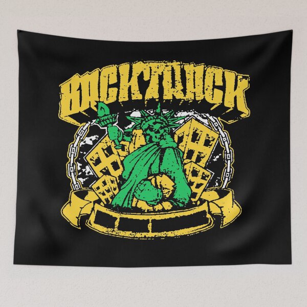 Item preview, Green Statue With Yellow Typography designed and sold by DeadTired666.