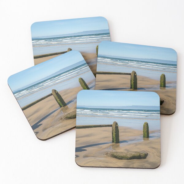 Item preview, Westward Ho Beach Groynes designed and sold by twymanphoto.