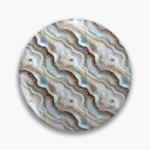 Item preview, White and Gold Marble Pattern  designed and sold by LouieVanille.