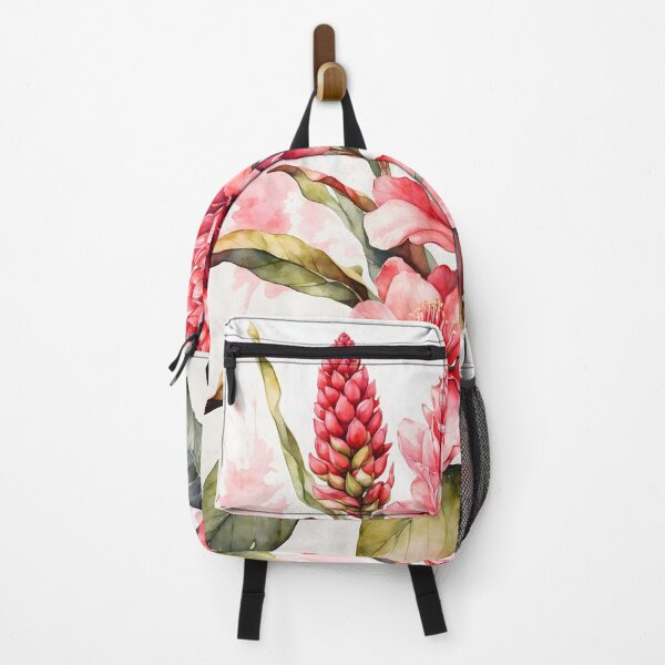 Item preview, Tropical Ginger Flower Watercolor Painting designed and sold by RawNaturePrints.