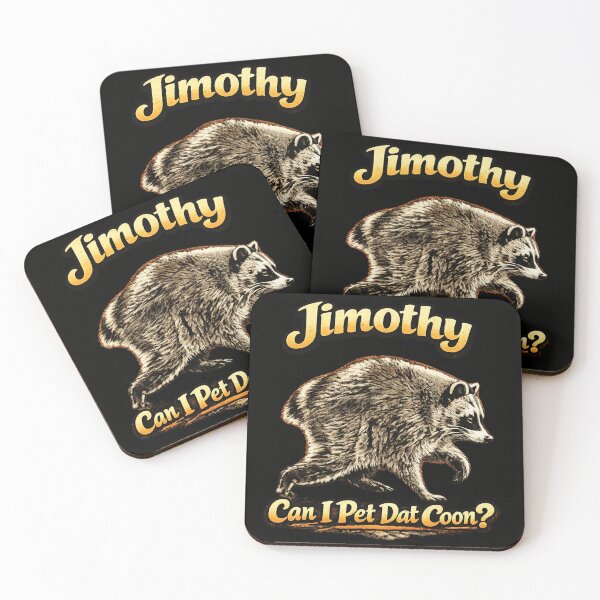 Item preview, Jimothy Can I Pet Dat Raccoon designed and sold by ttuniques.