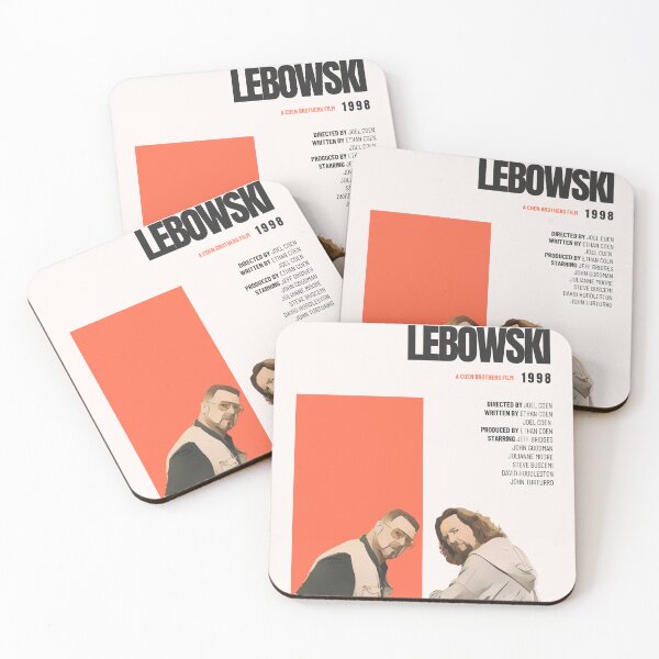 Item preview, The Big Lebowski Original Custom Vintage Movie Poster Wall Art designed and sold by Cool Robot Bro..