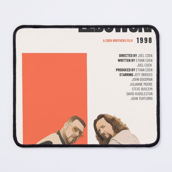 Item preview, The Big Lebowski Original Custom Vintage Movie Poster Wall Art designed and sold by Cool Robot Bro..
