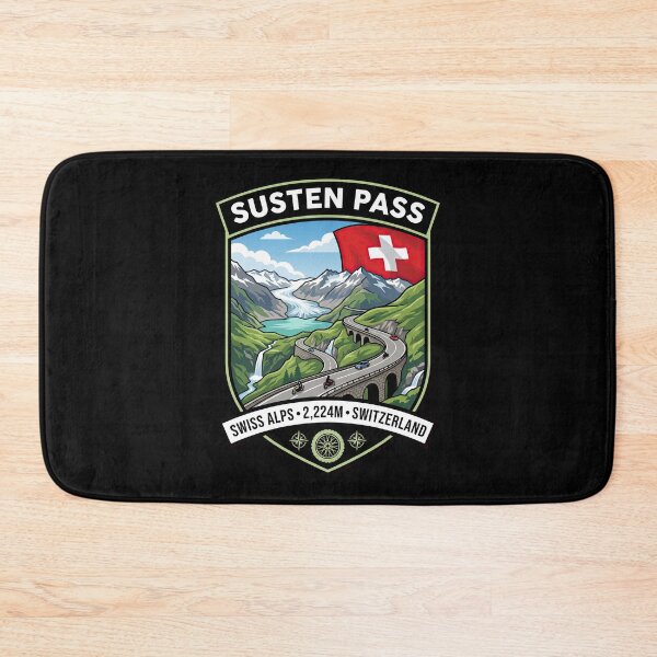 Item preview, Susten Pass Scenic Swiss Alps Artwork designed and sold by enzoade.