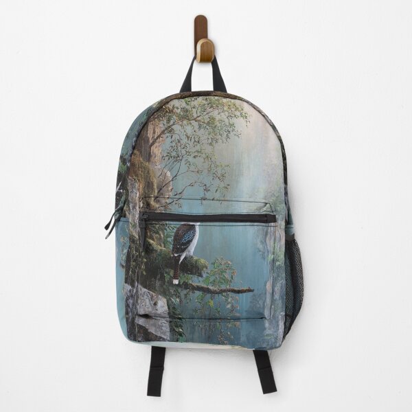 Item preview, A Kookaburra perched near waterfalls, Birds in Motion designed and sold by CDC40.