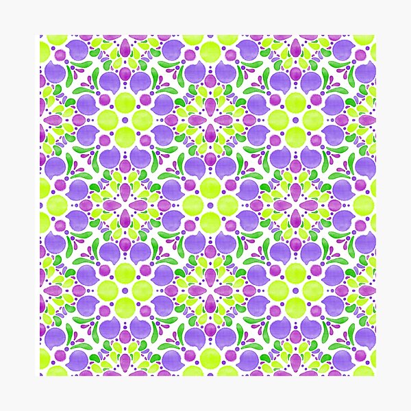 Item preview, Botanical Pop - Vinyard designed and sold by Ama Zuan.