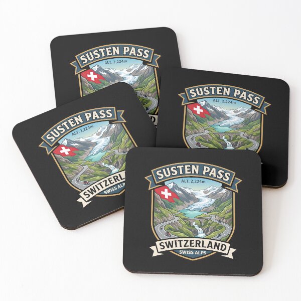 Item preview, Susten Pass Switzerland Road Trip Design designed and sold by enzoade.