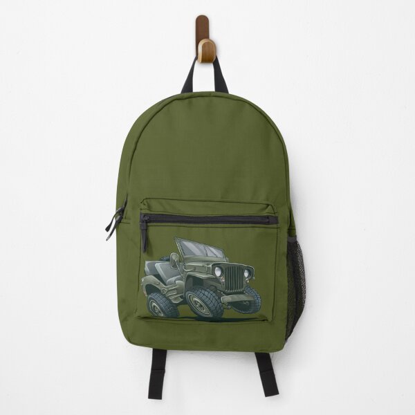Item preview, Willys MB – Cartoon Off-road vehicle illustration designed and sold by IDGY_de.