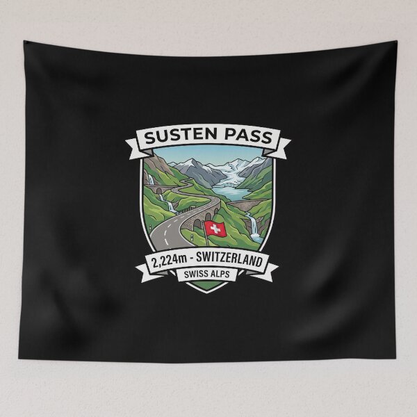 Item preview, Susten Pass Alpine Driving Adventure Graphic designed and sold by enzoade.