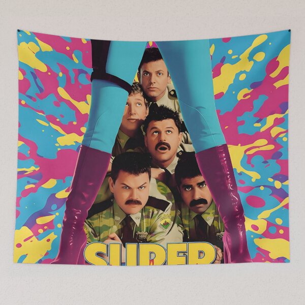 Item preview, Super Troopers Original Custom Vintage Movie Poster Wall Art designed and sold by Cool Robot Bro..