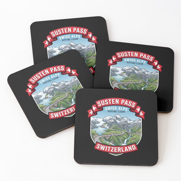 Item preview, Susten Pass Iconic Swiss Mountain Highway Artwork designed and sold by enzoade.