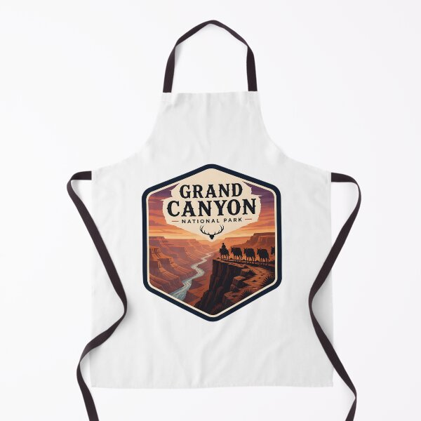 Item preview, Grand Canyon National Park Vintage Hiking Travel Badge designed and sold by TravelersGems.