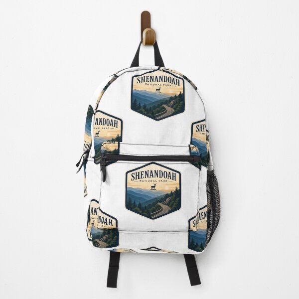 Item preview, Shenandoah National Park Vintage Hiking Travel Badge designed and sold by TravelersGems.
