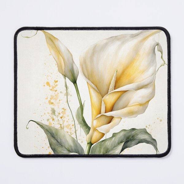 Item preview, Calla Lily Watercolor Painting designed and sold by RawNaturePrints.