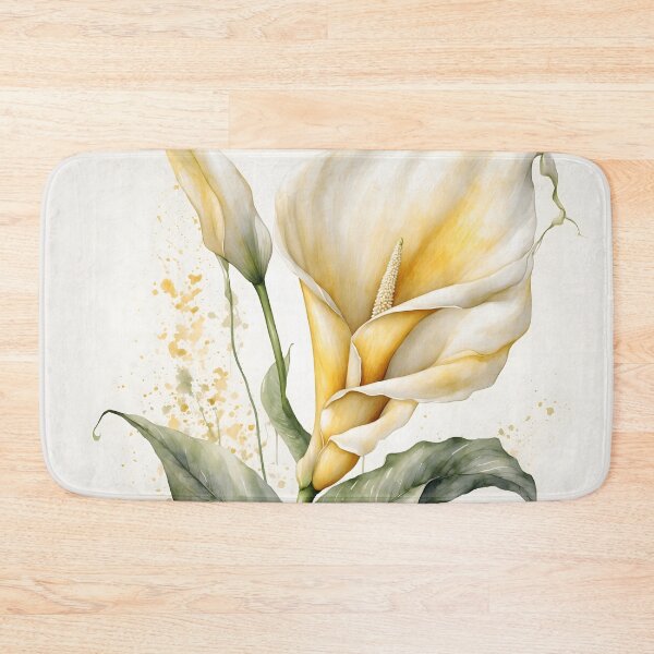 Item preview, Calla Lily Watercolor Painting designed and sold by RawNaturePrints.