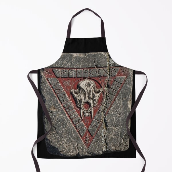 Item preview, Runestone Wolf Moon Elder Futhark Runes designed and sold by darudcraft.