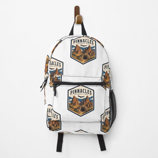 Item preview, Pinnacles National Park Vintage Hiking Travel Badge designed and sold by TravelersGems.