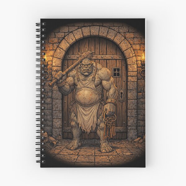 Item preview, The Dungeon Keymaster designed and sold by WHConwayDesigns.